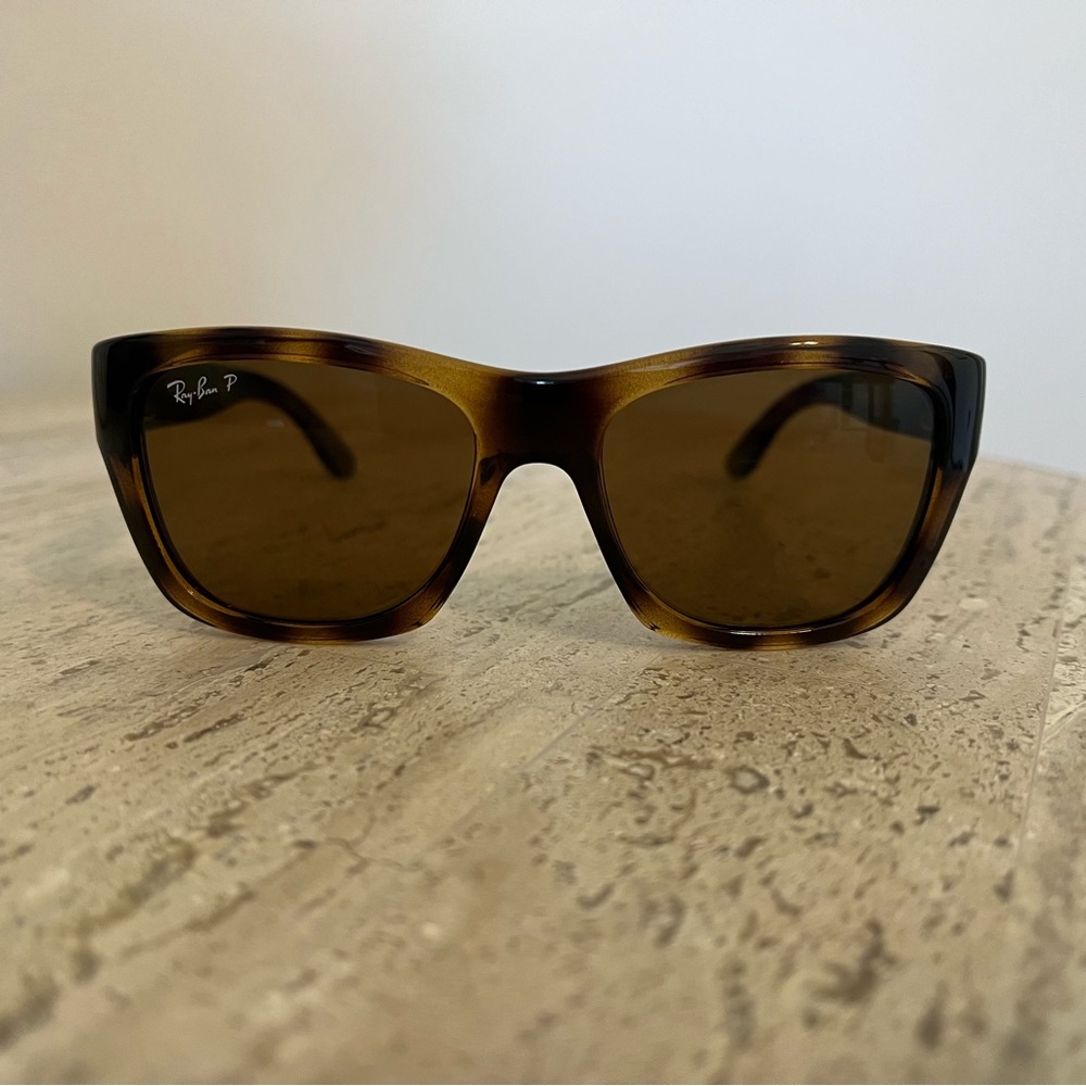RayBan Square Glam Polarized Sunglasses